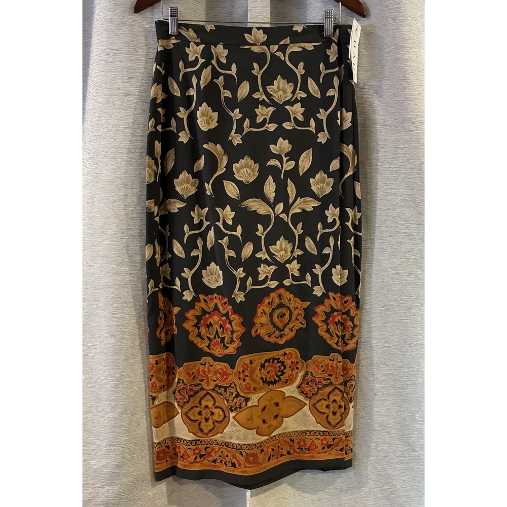 Josephine‎ Chaus Maxi Skirt Floral Women Size 12 Boho Granola